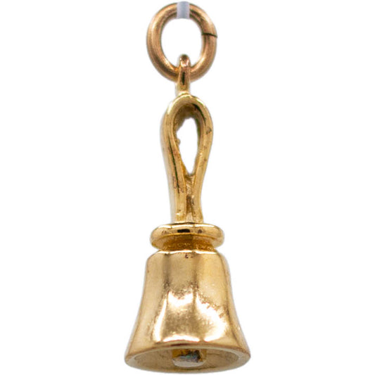 Handbell Charm - Gold Vermeil