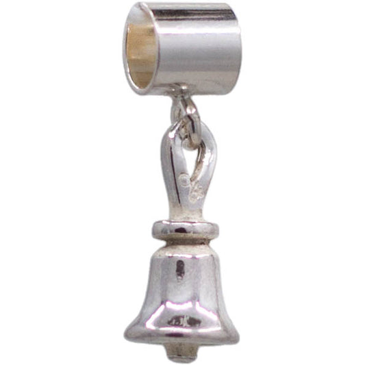 Handbell Charm Bead - Sterling Silver, Pandora compatible