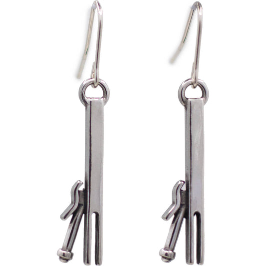 Handchime Earrings - Sterling Silver