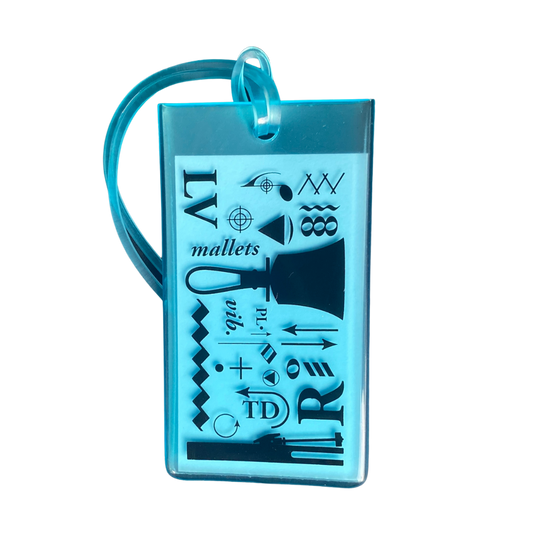 Luggage Tags for Handbell or Handchime Cases