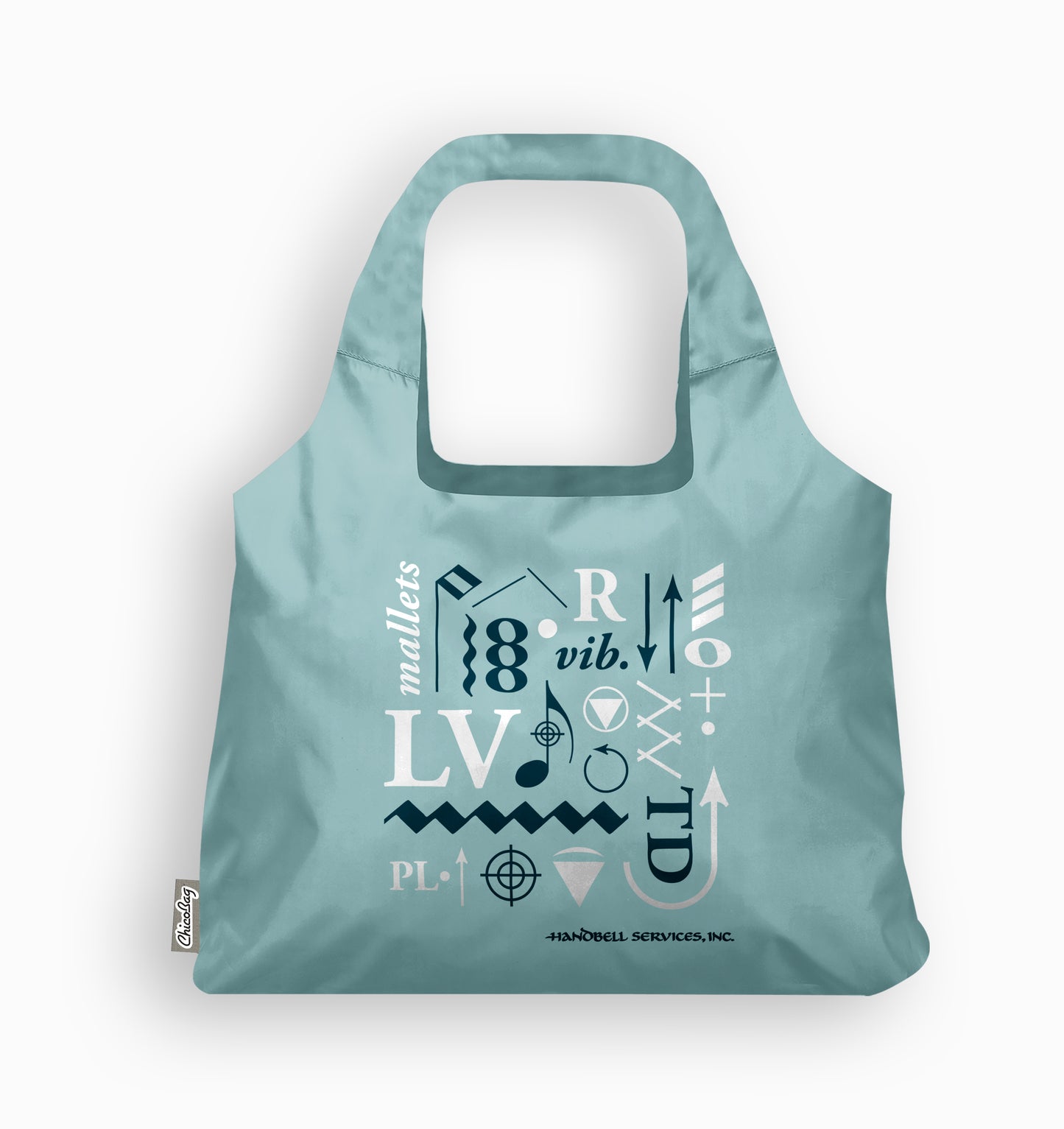 Reusable Handbell Bag – Arctic Blue