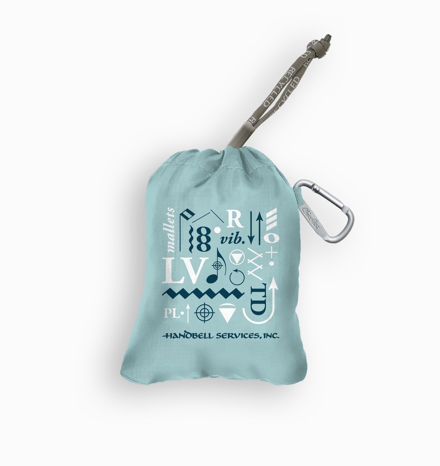 Reusable Handbell Bag – Arctic Blue