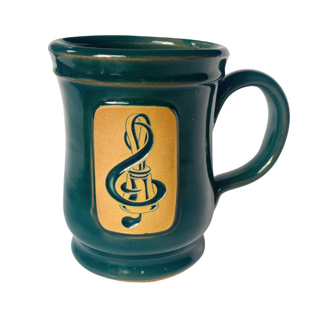 Handbell Stoneware Mug - Teal