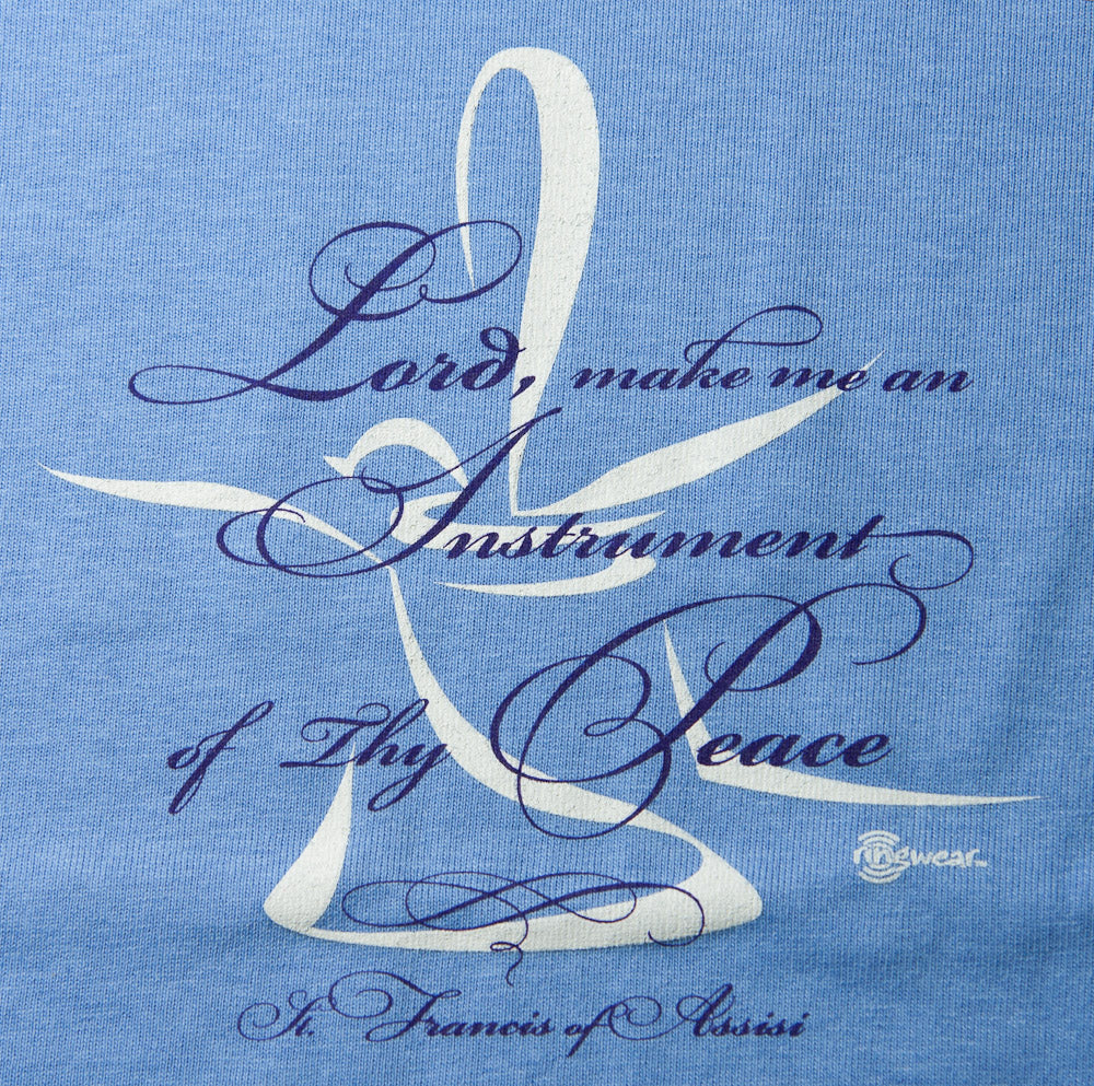 Handbell T-shirt - Lord Make Me an Instrument of Thy Peace